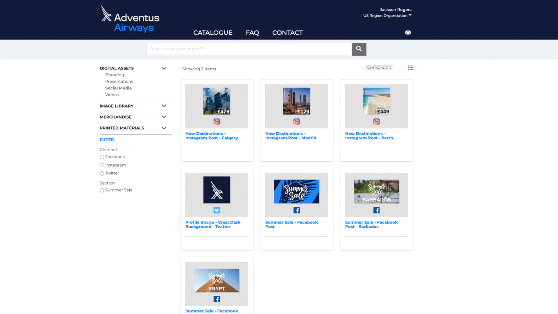 screenshot of Brand iQ